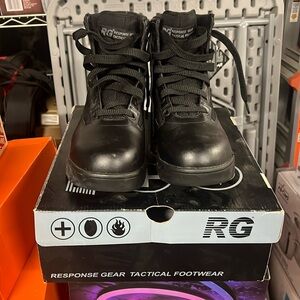 Pre-Owned: Response Gear Tactical Footwear Black Patrolman Size 11